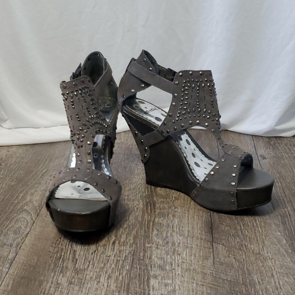 Not rated wedge heel sandals
